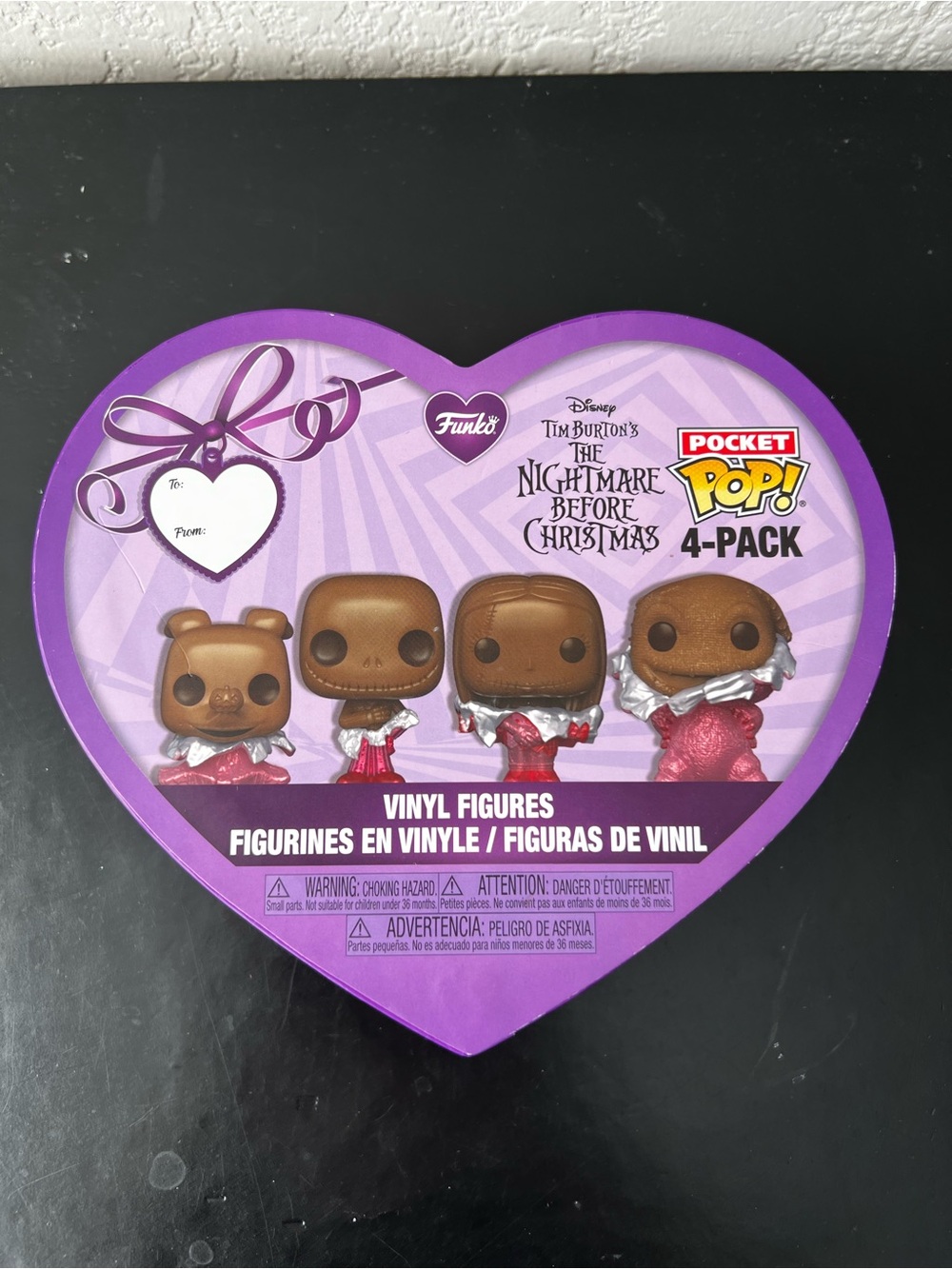 NWT Funko Pocket Pop! Valentine The Nightmare Before Christmas 4-Pack